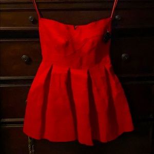 Nasty Gal cute red dress